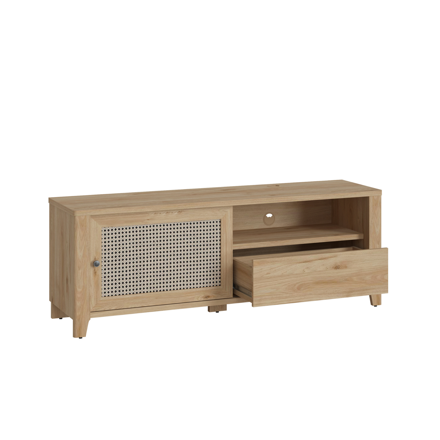 PARILLA - Wohnzimmermöbel-Set - Jackson Hickory / Amadeus