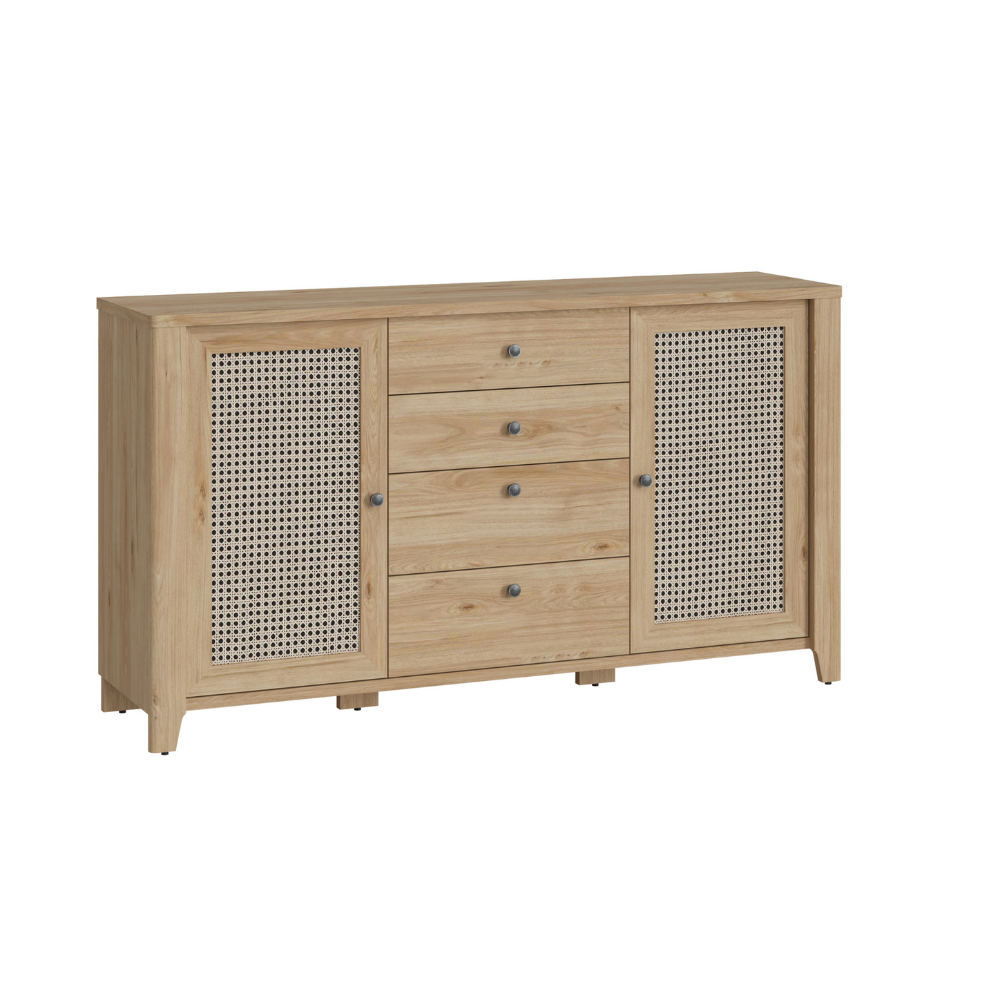 PARILLA - Wohnzimmermöbel-Set - Jackson Hickory / Amadeus