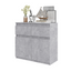 NOAH - Kommode / Sideboard mit 2 Schubladen und 2 Türen - Beton-Optik