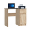 BEN - Schreibtisch mit 1 Schublade und 1 Tür Rechts - Sonoma Eiche 90cm
